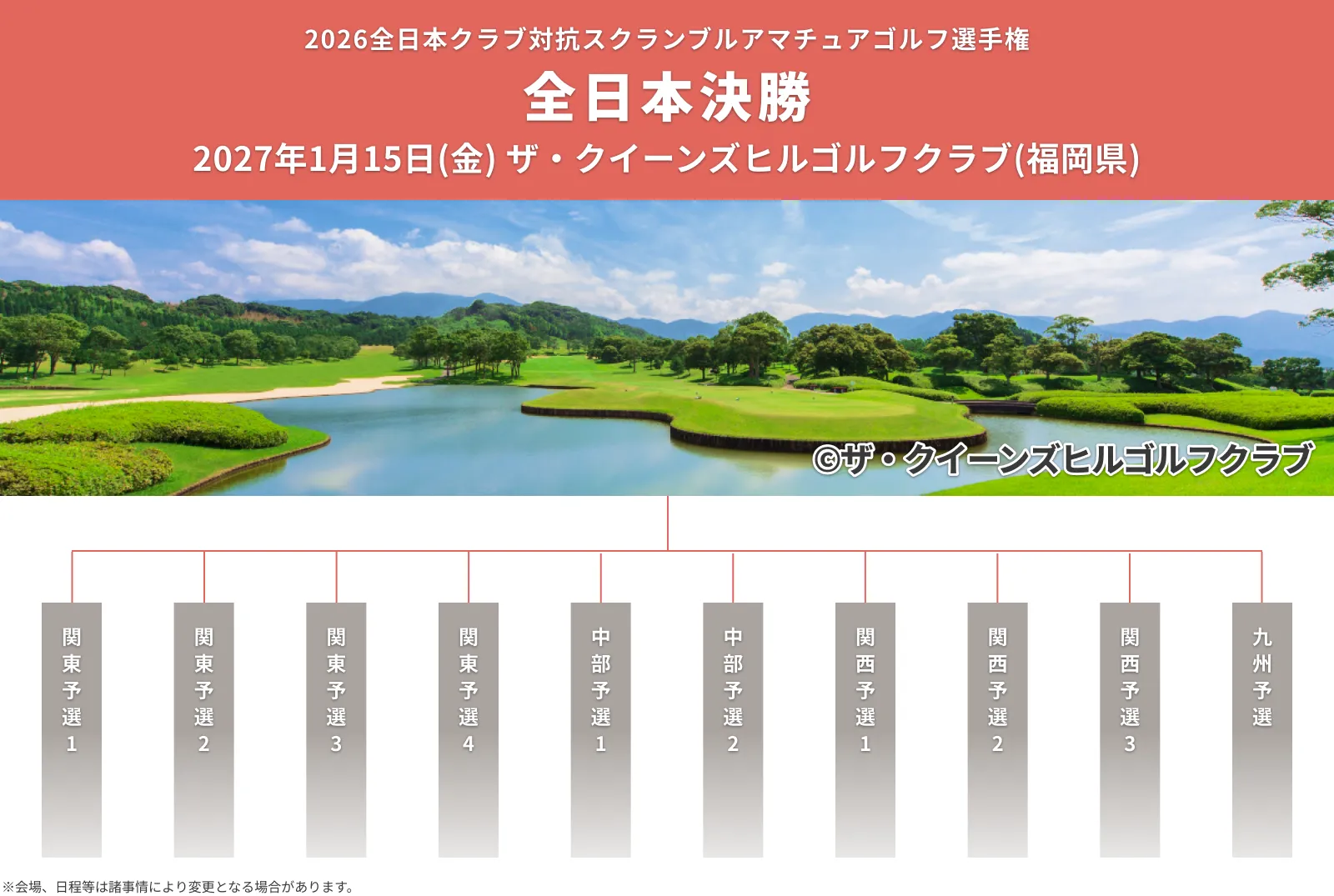 2026全日本クラブ対抗スクランブルアマチュアゴルフ選手権_全日本決勝_2026年1月15日(金)レディスチームスクランブル_ザ・クイーンズヒルズゴルフクラブ（福岡県）